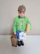 A Royal Doulton figure, The Boy Evacuee,