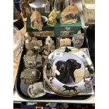 A tray of Liliput Lane cottage ornaments,