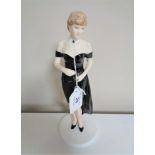 A Coalport figure, Diana The Queen of People's Hearts, limited edition number 348 of 9500.