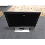 An LG 32 inch LCD TV with remote CONDITION REPORT: Tested,