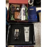A Paco Rabanne gift set, natural spray and shampoo,