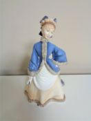 A Royal Worcester figure, Winters Morn.