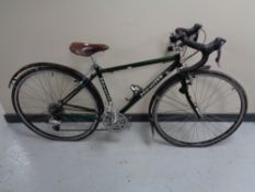 A gent's Hewitt hybrid bike with vintage Brooks leather saddle CONDITION REPORT: