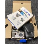 An Olympus Camedia C-70 digital zoom camera, 7.1 megapixel, with carry case, boxed.