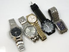 A collection of various wrist watches.