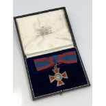 A Royal Red Cross medal, first class, boxed in Garrards case.