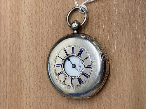 A good quality silver half hunter pocket watch by Charles Frodsham, 84 Strand, London, No. 02737. - Image 3 of 4