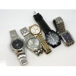 A collection of various wrist watches.