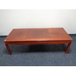 A Chinese style rectangular coffee table