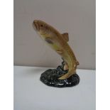 A Beswick figure of a trout model 1032