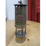 A vintage miner's lamp by W. E. Teal and Co.
