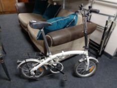 A folding bike