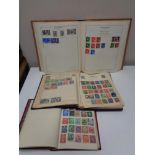 Three albums / booklets of stamps of the world