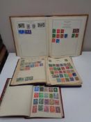 Three albums / booklets of stamps of the world