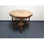 An Edwardian mahogany occasional table CONDITION REPORT: Height 70 cm, width 74 cm,