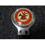 A vintage motor car badge - The Auto camping club