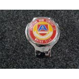 A vintage motor car badge - Armstrong Cork company ltd motor club