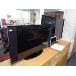 Two false tvs and a lap top CONDITION REPORT: These are show-house display items and
