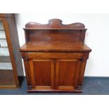 A Victorian mahogany chiffonier