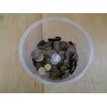 A quantity of coins,