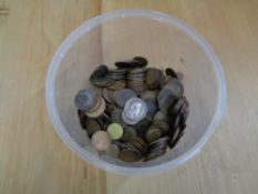 A quantity of coins,