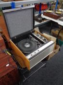 A Murphy stereo turn table on stand