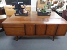 A mid century Beithcraft Ltd Scotland low sideboard by Beithcraft Ltd of Scotland,