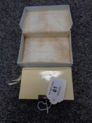 An Edwardian Oxford book of common prayer, sleeved in ivory with silver clasp,