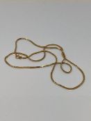 An 18ct gold chain, 12.9g. CONDITION REPORT: Length 69cm.