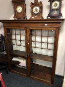 A Victorian mahogany bookcase