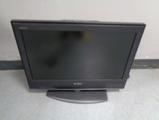 A Sony 26 inch lcd tv KDL26S2030 with lead no remote