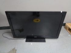 A Sony 40 inch lcd tv model KDL40 BX420 with lead no remote