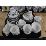 A tray of Merlin ware,