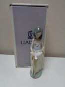 A Lladro figure - Polynesian love, 06157, boxed.