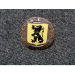 A vintage motor car badge - Flanders motor club