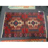 A Baluchi rug 130 cm x 82 cm