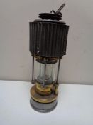 A Patterson type HCP miner's lamp