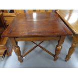 An early twentieth century pull out dining table