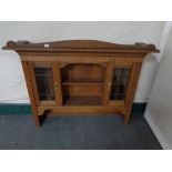 A 20th century oak dresser top