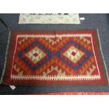 A Maimana Kilim 126 cm x 75 cm