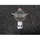 A vintage motor car badge - Civil Service Motoring Association