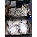 A large quantity of Adams Old Colonial tea and dinner ware