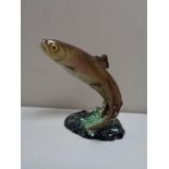 A Beswick figure of a trout model 1032