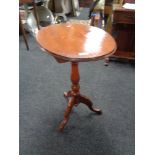A Victorian mahogany occasional table
