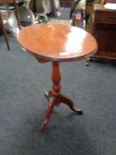 A Victorian mahogany occasional table