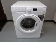 A Hotpoint smart washing machine