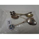 A Newcastle North East Coast Exhibition spoon,