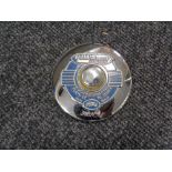 A vintage motor car badge - R H Patterson Ford Newcastle upon Tyne