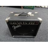 A Fender front man guitar amplifier