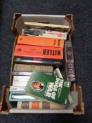 Two crates of books - Hitler and war etc